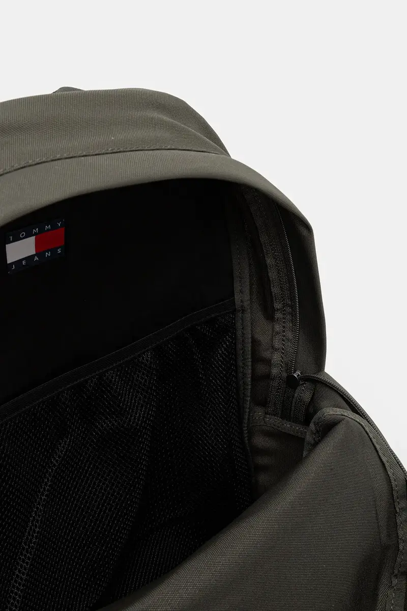 zaino uomo colore verde con applicazione AM0AM13400 miniatura 5