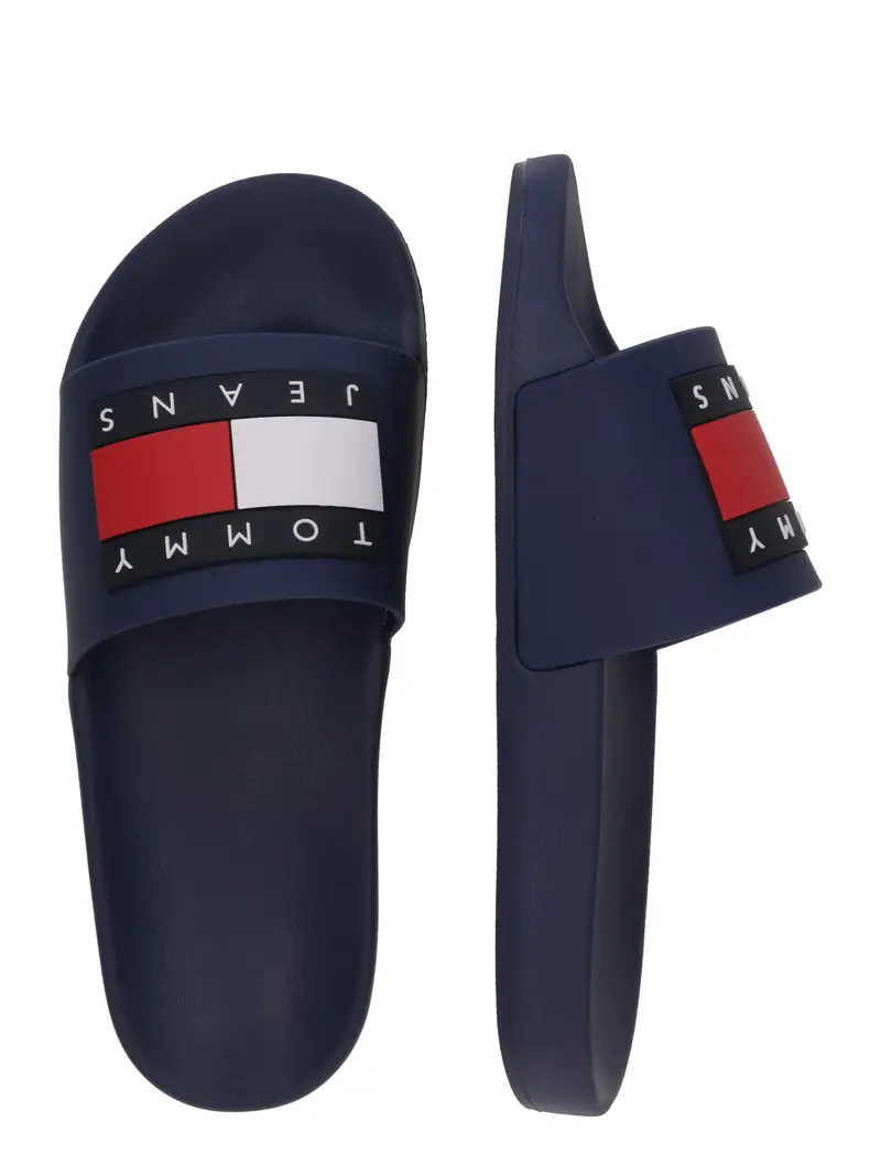 Zoccoletto Ess marino / rosso acceso / bianco miniatura 2