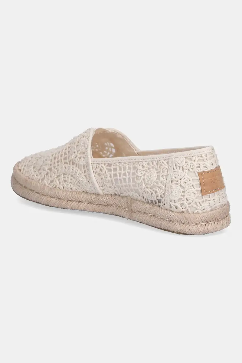 espadrillas CROCHET LACE colore beige 10021941 miniatura 3