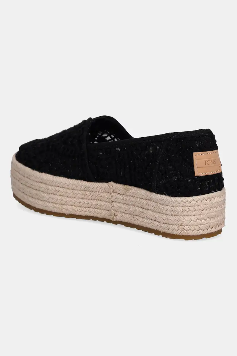espadrillas CROCHET LACE colore nero 10021913 miniatura 3