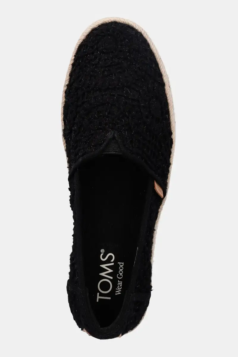 espadrillas CROCHET LACE colore nero 10021913 miniatura 4
