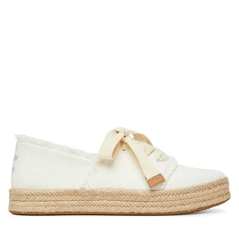Espadrillas Toms Carolina 10021879 Bianco
