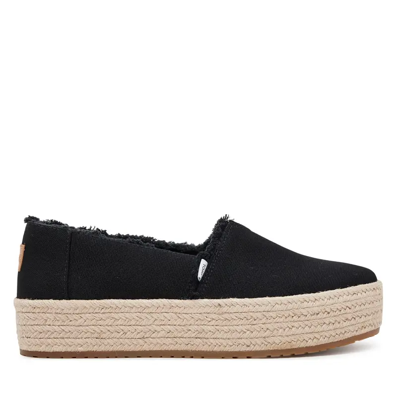 Espadrillas Toms Valencia 10019795 Nero
