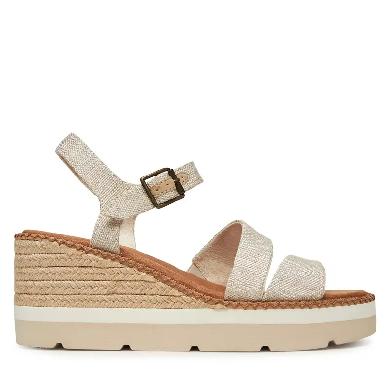 Sandali Toms Darya 10021950 Écru Écru