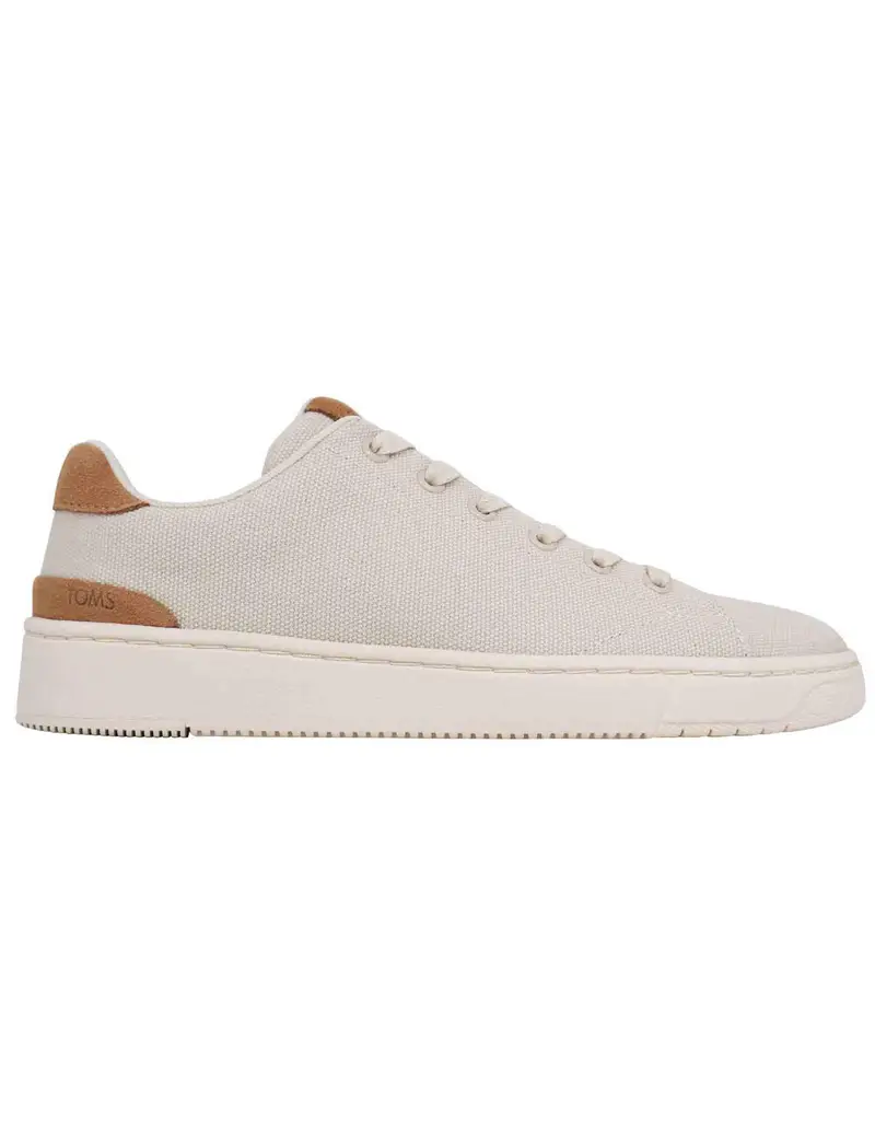 Sneakers uomo in tessuto beige Uomo 10020845 101