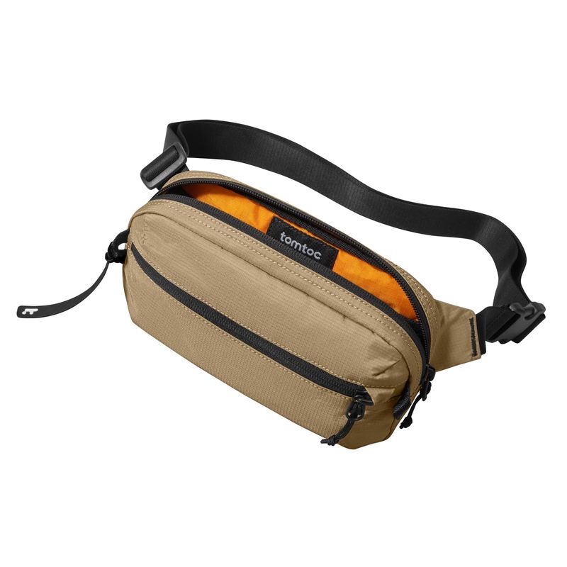 TOMTOC Borsa Tracolla RFID Unisex Cachi