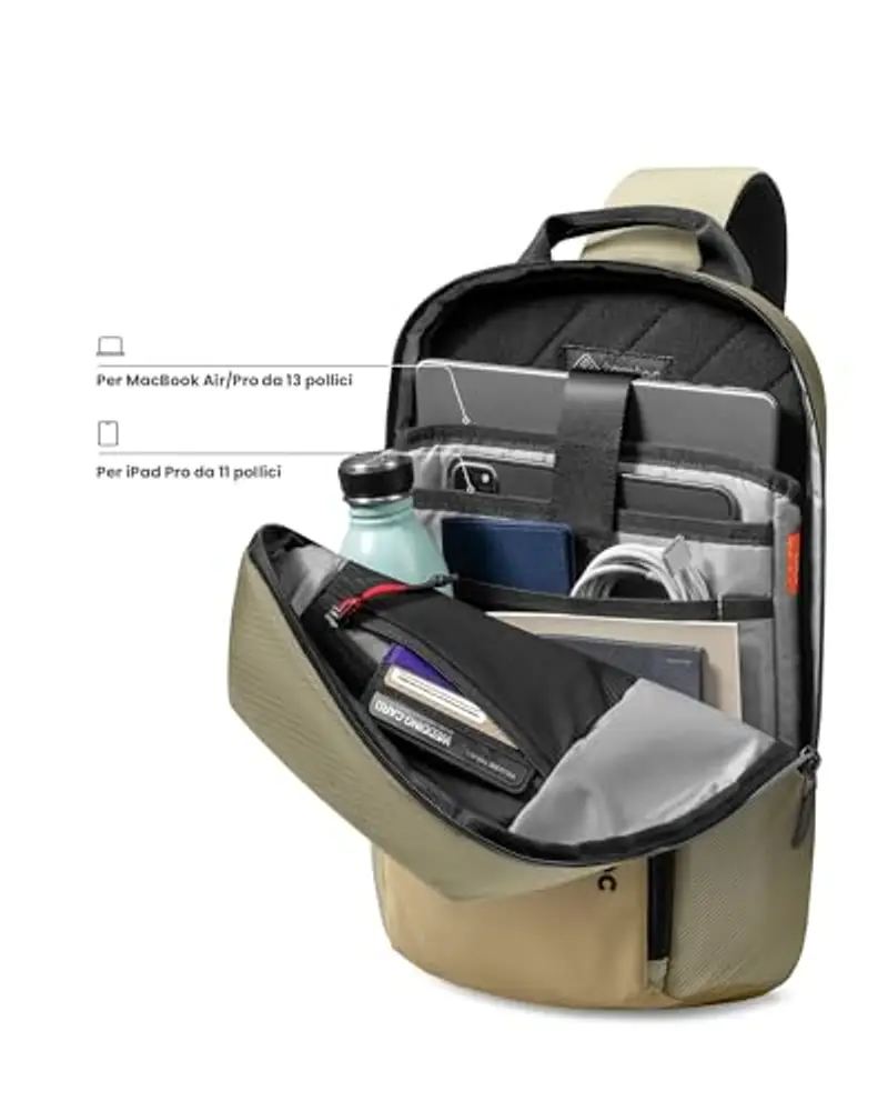 Tomtoc Borsa a tracolla Multicolore 2015445 miniatura 2