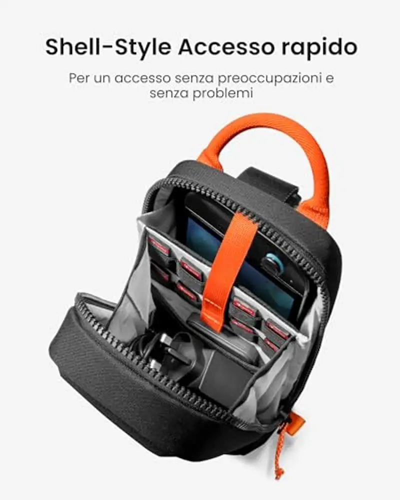 Tomtoc Borsa a tracolla Nero 953247 miniatura 3