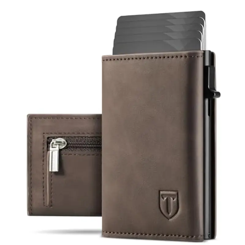 Tomylv Portamonete Uomo Testa di moro 943184