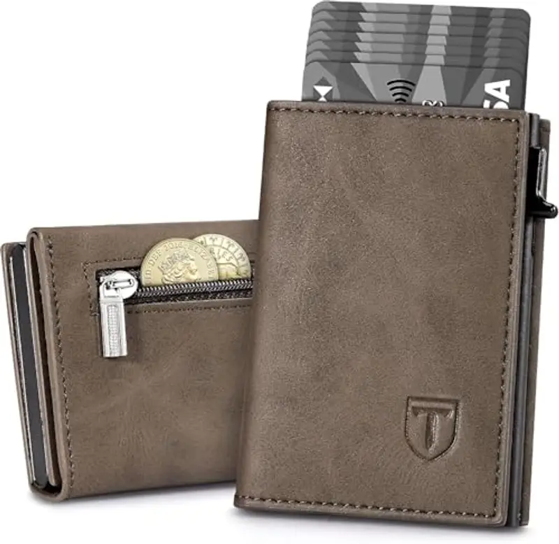 Tomylv Portamonete Uomo Testa di moro 942976