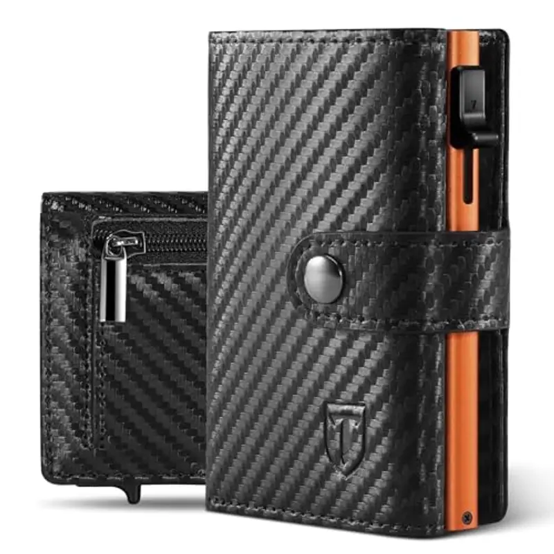 Tomylv Portamonete Uomo Nero 470650