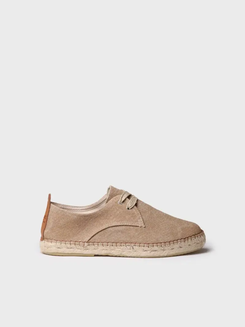 Alpargata de hombre con cordones | DIXON-PQ TOSTATO