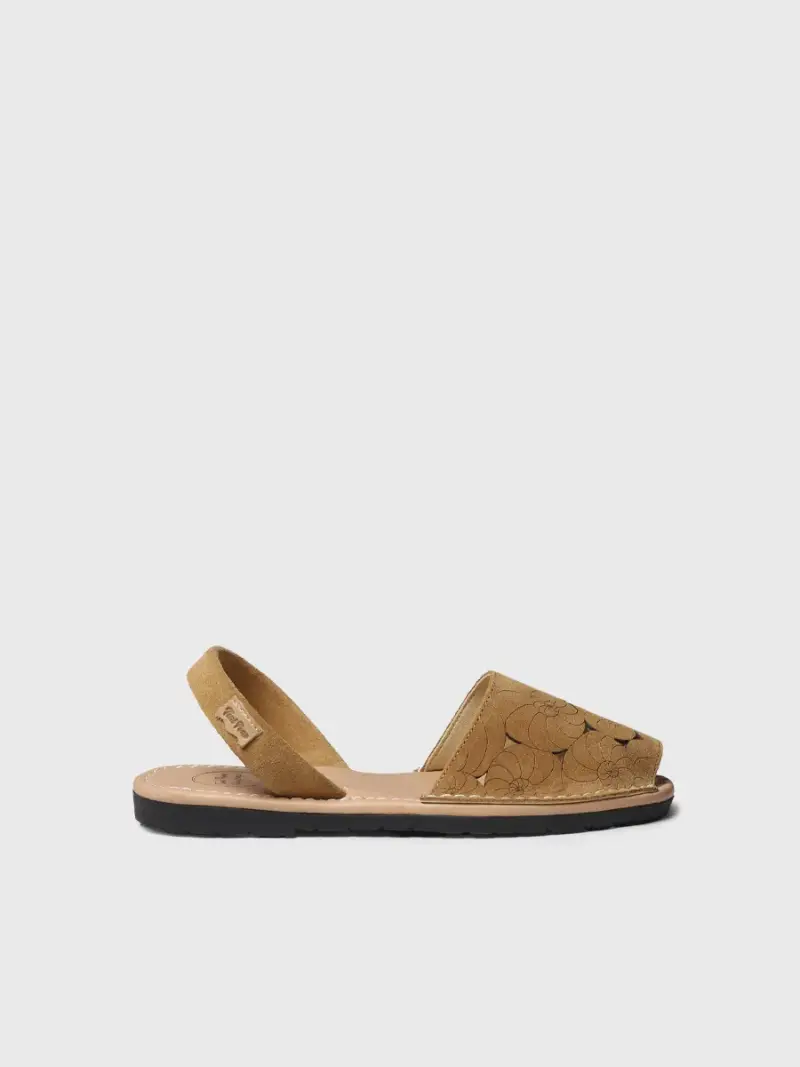 Avarca da donna in camoscio | MACARELLA CUERO