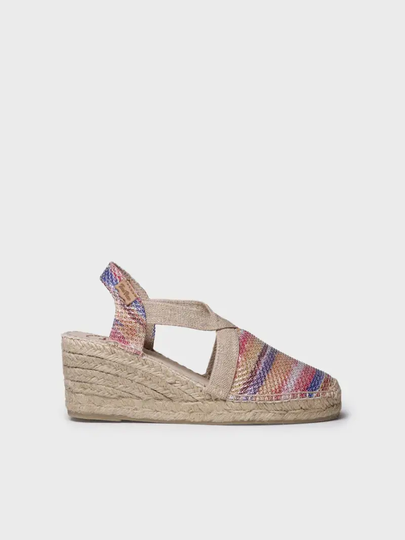 Espadrilla vegana brillante da donna | TRITON MULTI