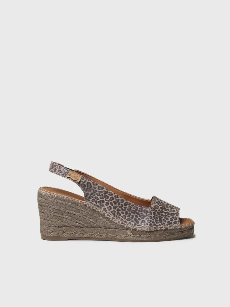 Espadrillas da donna con stampa animalier | FLAVIA-LE LEO
