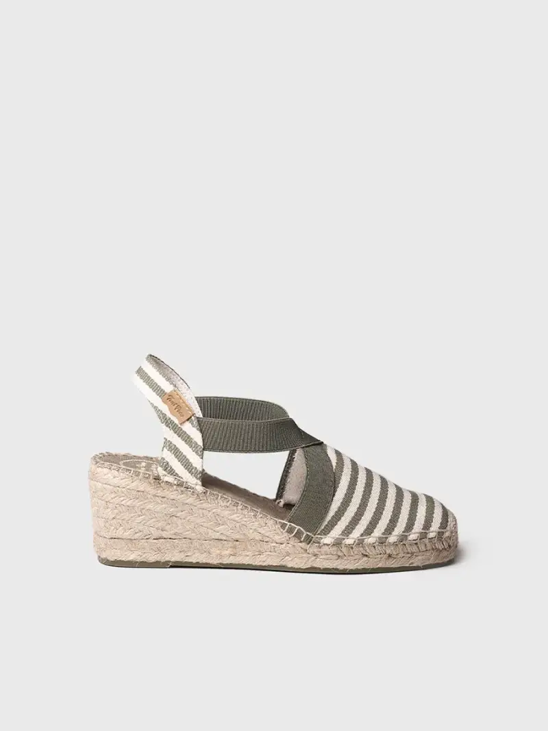 Espadrillas marinara con zeppa in Cachi - TERRA-DD
