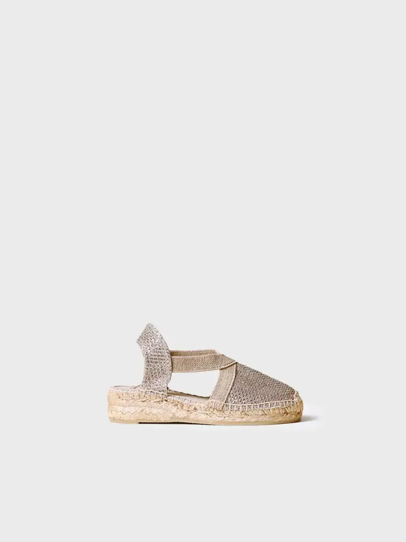 Toni Pons Espadrillas Bambina Platino 2569428