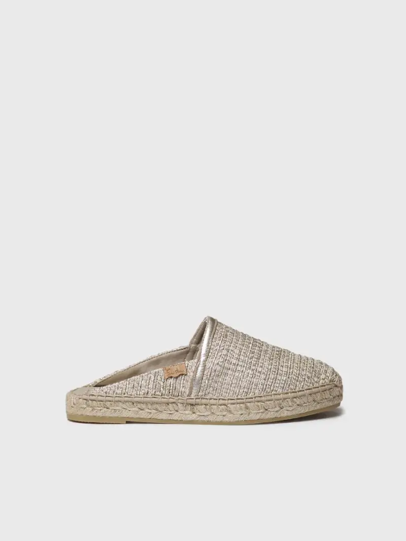 Espadrillas tipo babbuccia da donna | DENISE-RL PLATINO