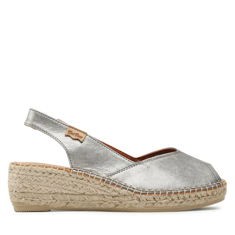 Toni Pons Espadrillas Argento 2719115