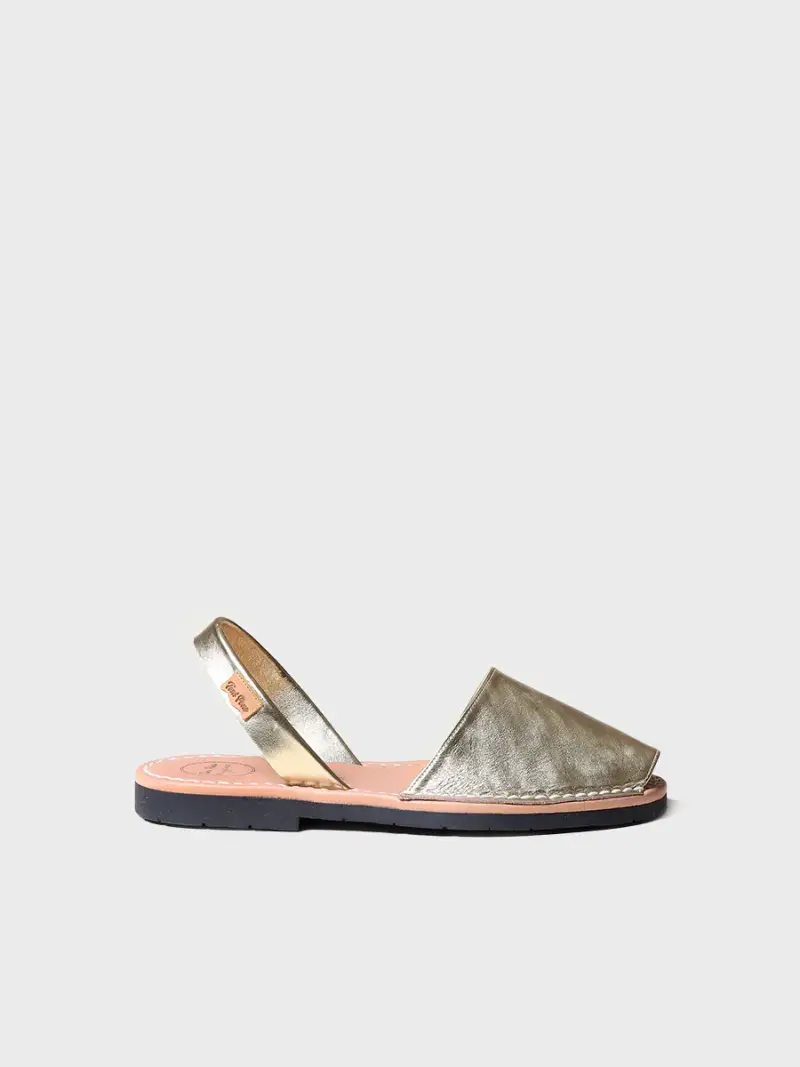 Menorquinas clásicas de mujer en piel | MAO-P PLATINO