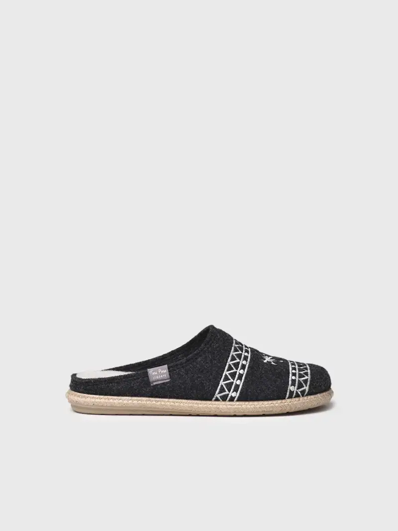 Toni Pons Pantofole Uomo Nero 3111517