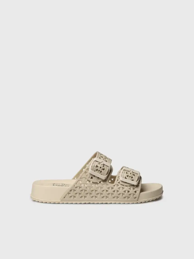 Sandali bassi da donna in gomma traforata | CATANIA CRUDO