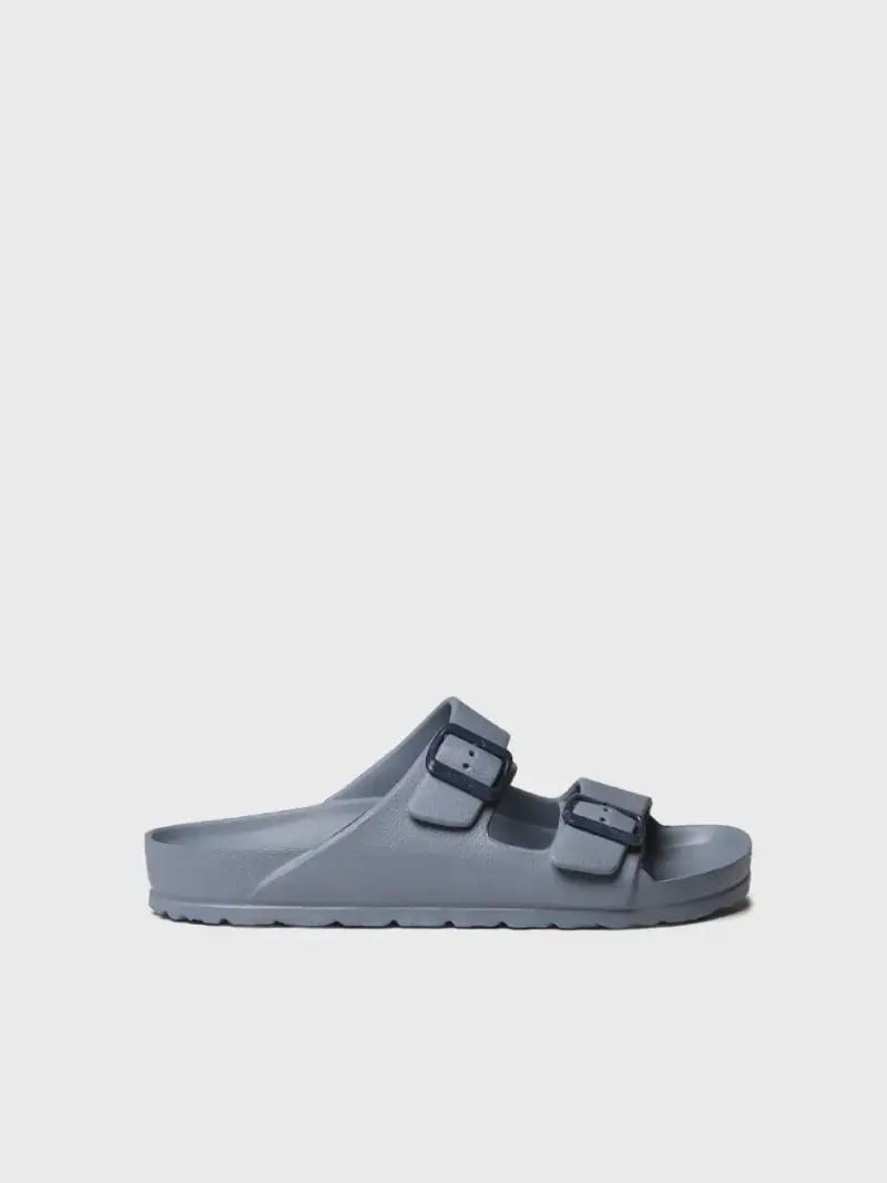 Sandalo BIO da uomo in gomma con fibbie | FIJI TEJANO