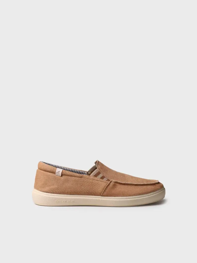 Scarpa chiusa da uomo in cotone con elastici laterali | ILARI