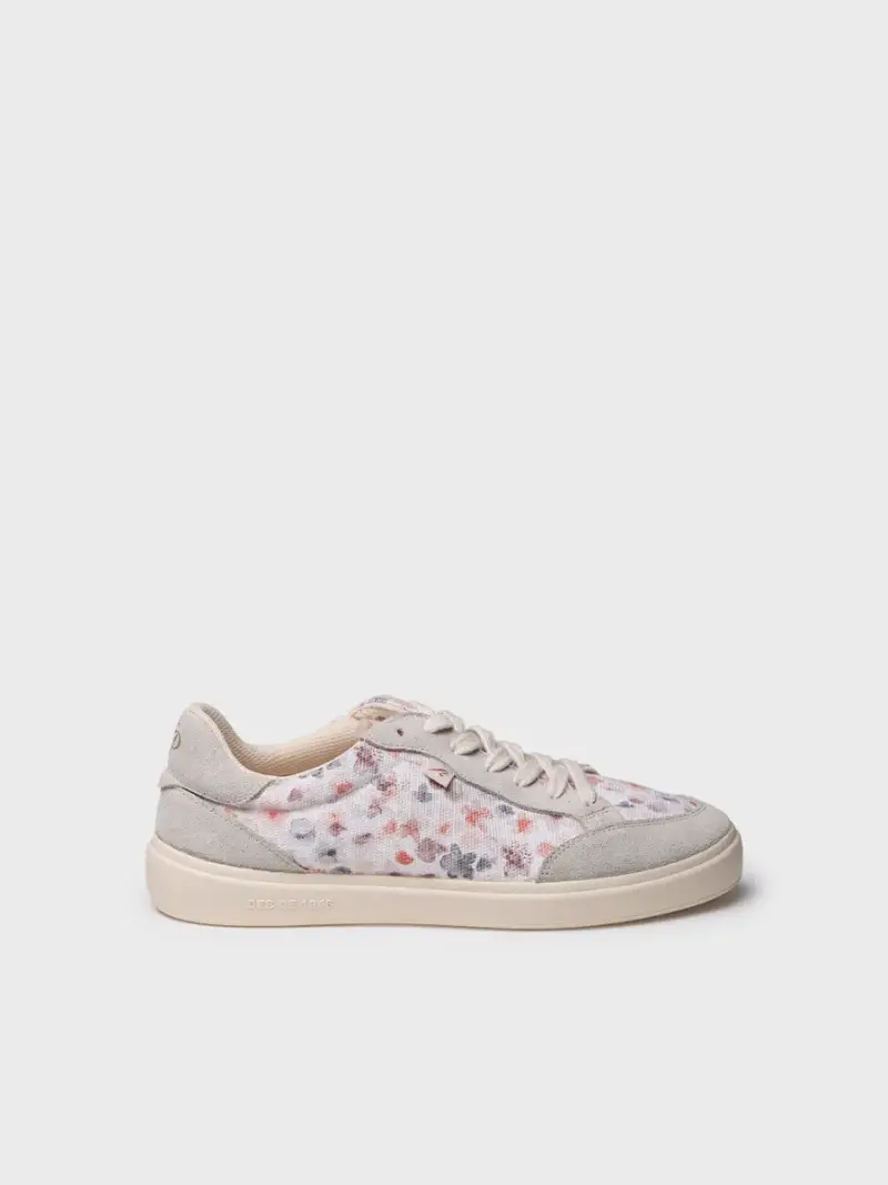 Scarpe sportive da donna con motivi floreali CRUDO