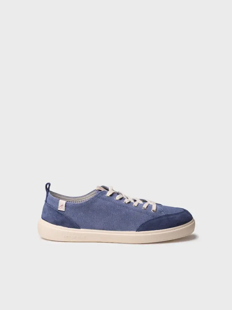 Scarpe sportive da uomo in cotone con lacci MARINO