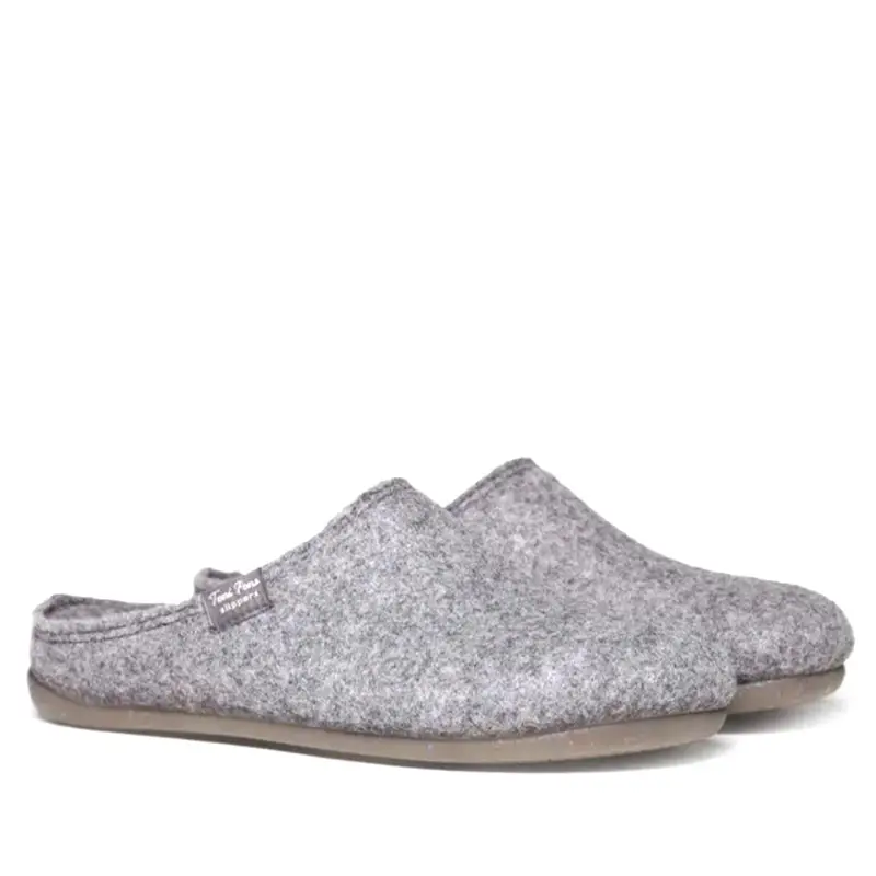 Slipper Mora Grigio