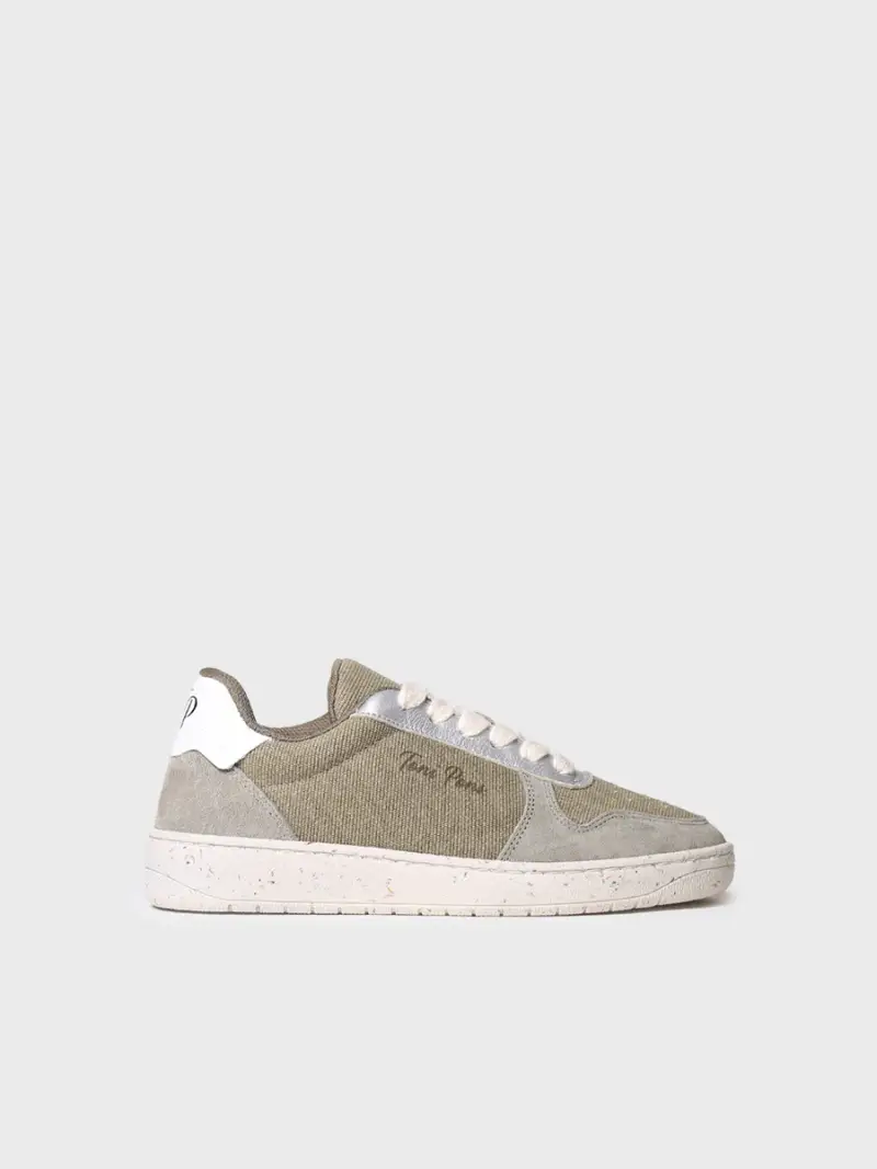 Sneakers estive da donna con finitura lucida - ANASTASIA CACHI