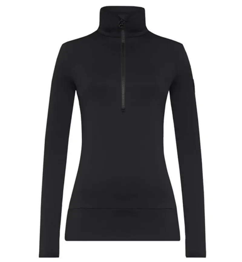 Wieka W - felpa in pile - donna Black