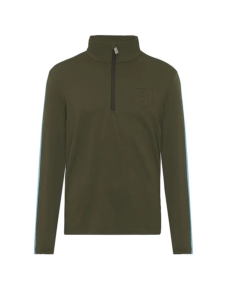 Zipshirt intimo da uomo Giorgio verde scuro | 48