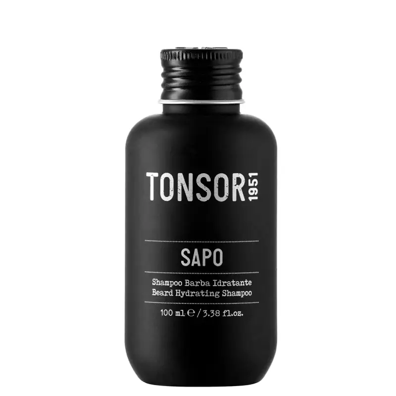 Rasatura e Cura della Barba Sapo - Shampoo Barba Idratante - Trattamento barba