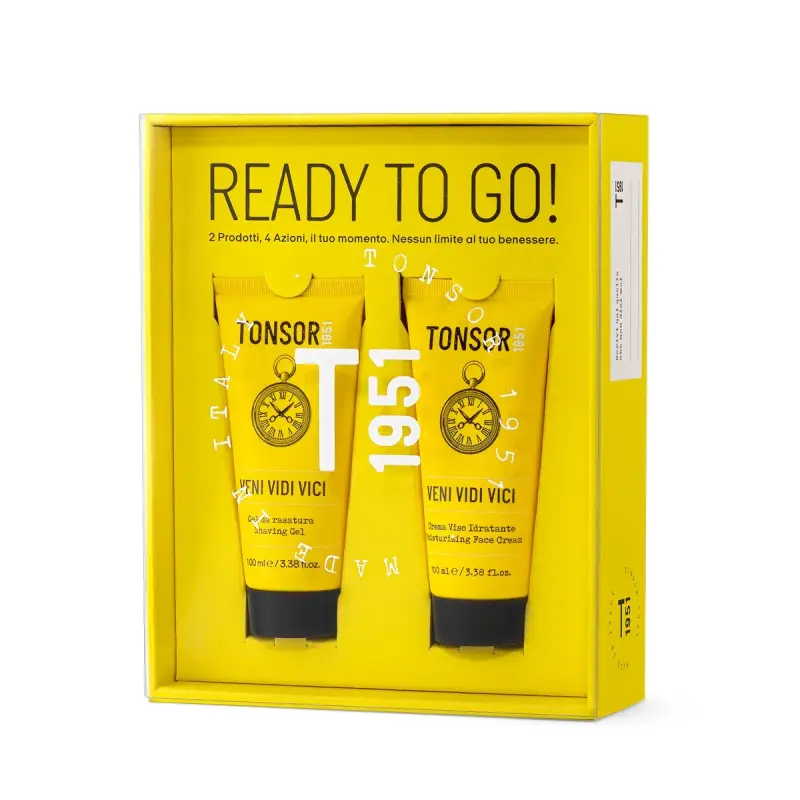 Rasatura e Cura della Barba Veni Vidi Vici - Kit Ready To Go! - Cofanetti regalo per lui