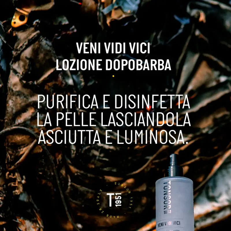 Rasatura e Cura della Barba Veni Vidi Vici Lozione Dopobarba - Dopobarba uomo miniatura 4