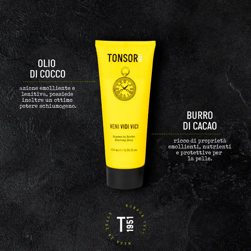 Rasatura e Cura della Barba Veni Vidi Vici Sapone Da Barba - Schiuma da barba miniatura 3