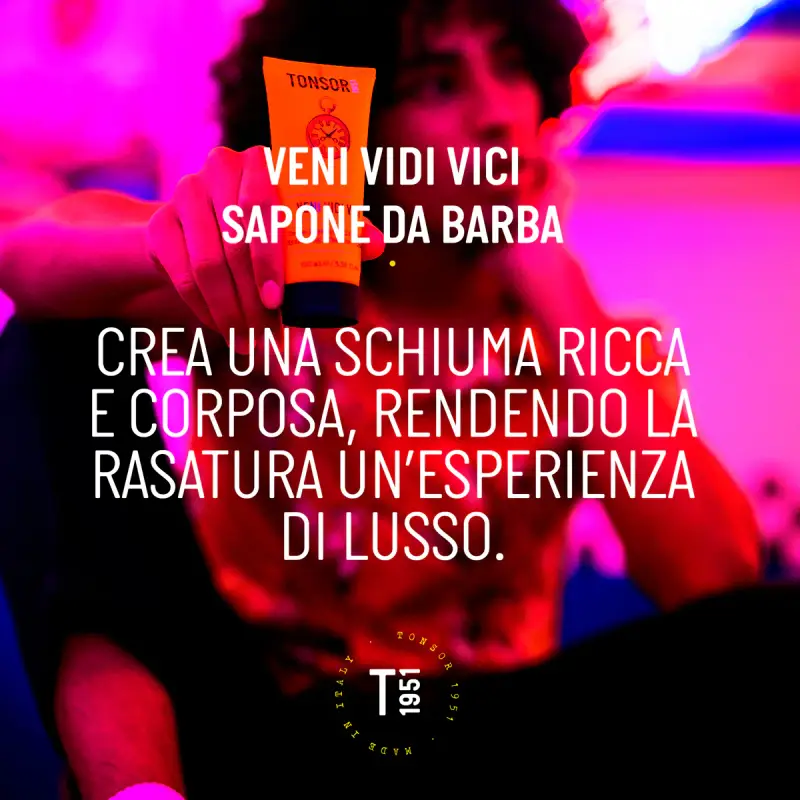 Rasatura e Cura della Barba Veni Vidi Vici Sapone Da Barba - Schiuma da barba miniatura 4