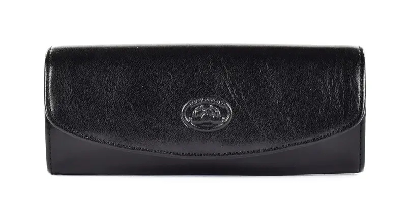 Custodia occhiali in cuoio Tony Perotti 1290 Nero