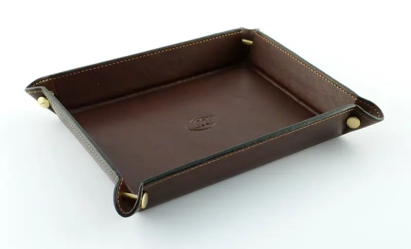 Svuotatasche in cuoio Tony Perotti art 1365L marrone