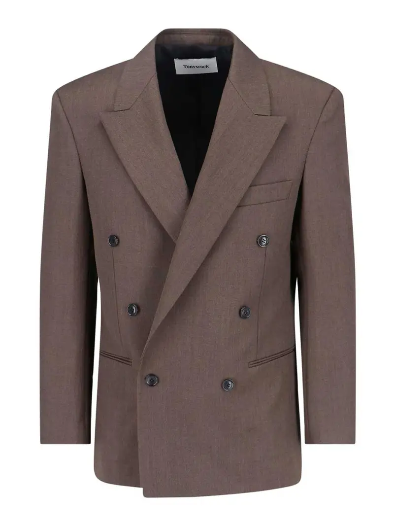 Giacca Doppiopetto Marrone