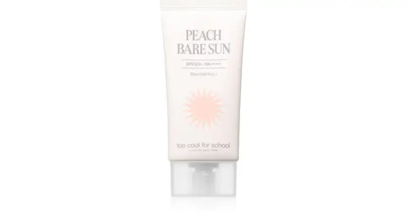Peach Bare Sun crema abbronzante viso SPF 50+ 50 ml
