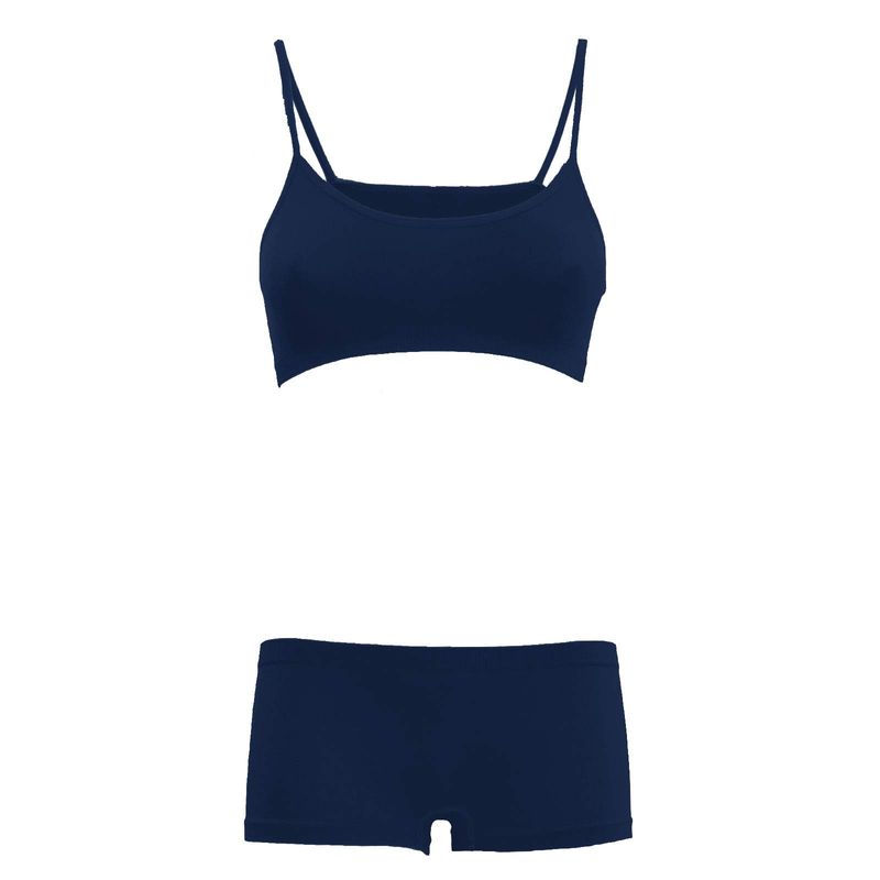 TOOCOOL - Completo Intimo Bambina Danza Blu Scuro