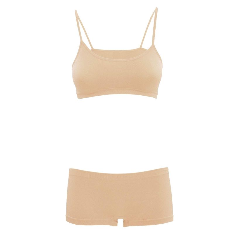 TOOCOOL Completo Intimo Bambina Danza LO-TZ078 Beige