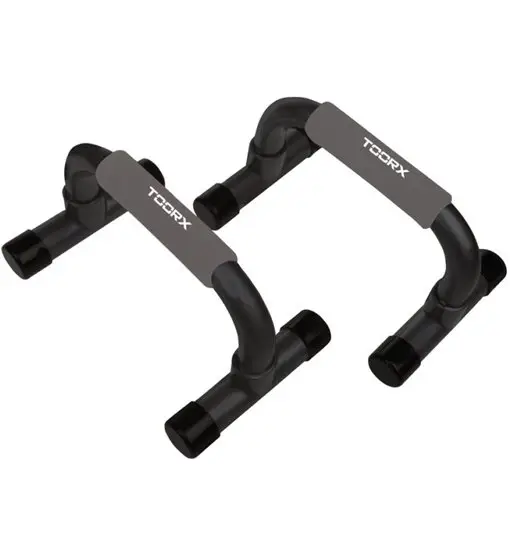 Coppia sostegni per flessioni - accessori fitness Black