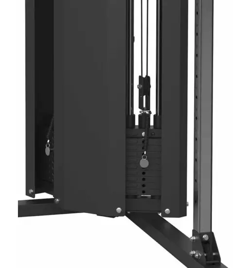 Pacco pesi 2x30 kg - accessorio fitness Black