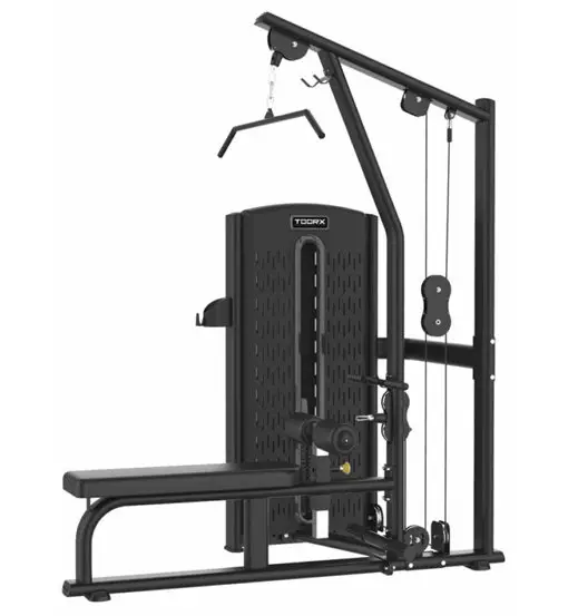 PLX 5200 Lat machine/pulley - stazione da allenamento Black