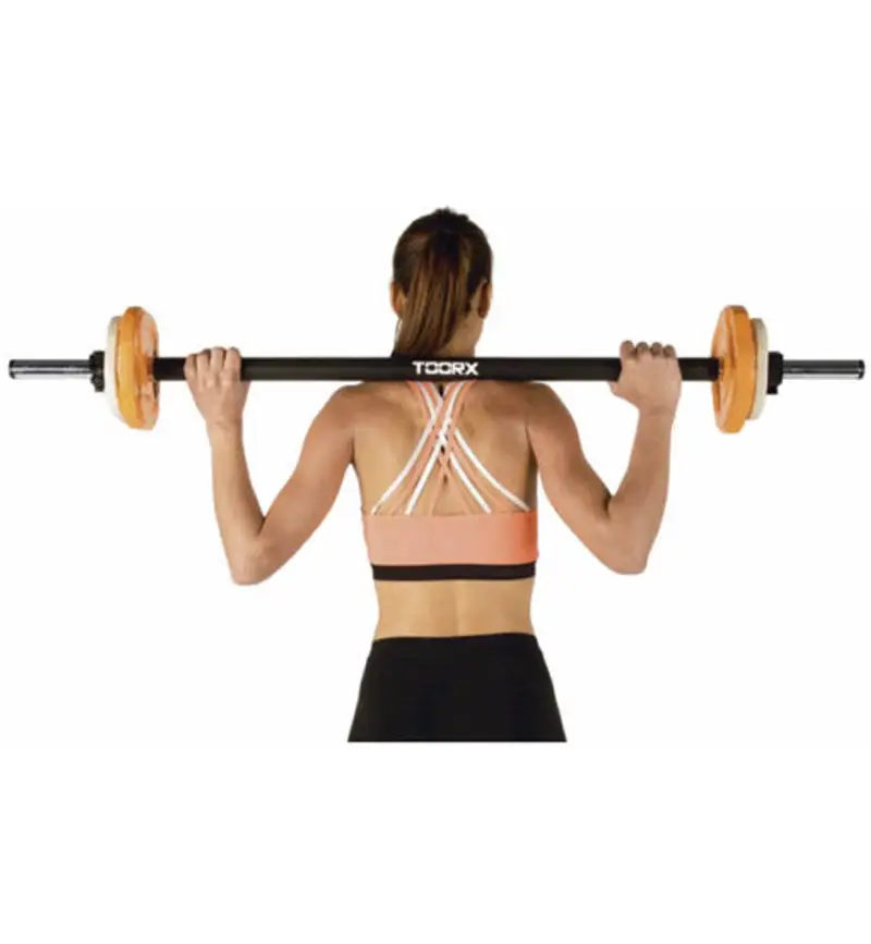 Set Pump 20kg - bilanciere Black