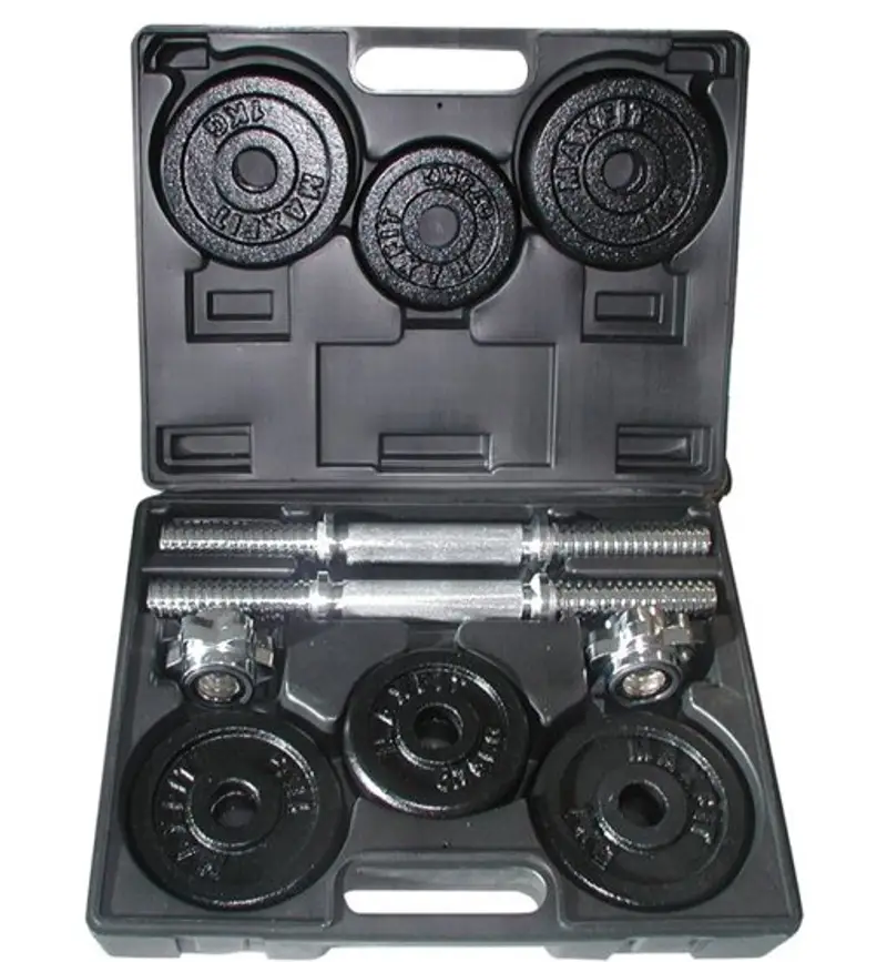 VAL 15DGN - set pesi 15 kg Black